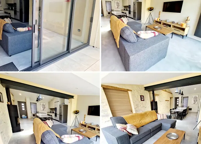 Maison Au Calme Et Avec Le Charme De La Pierre,  Le Rêve Doré Сasa de vacaciones Le Pellerin